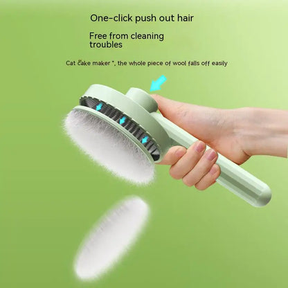 Pet Dog Hair Brush Cat Comb Grooming and Care Cat Brush Stainless Steel Comb for Long Hair Dogs Cleaning Pets Dogs Accessories