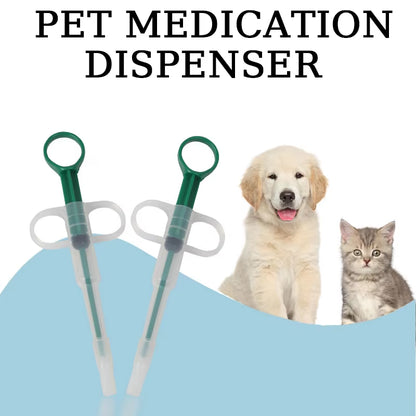 Pet Medication Dispenser, Pressing Feeding Stick for Cats and Dogs, Eating Pills, Pills, Medication Artifacts, Pet Sickness Care