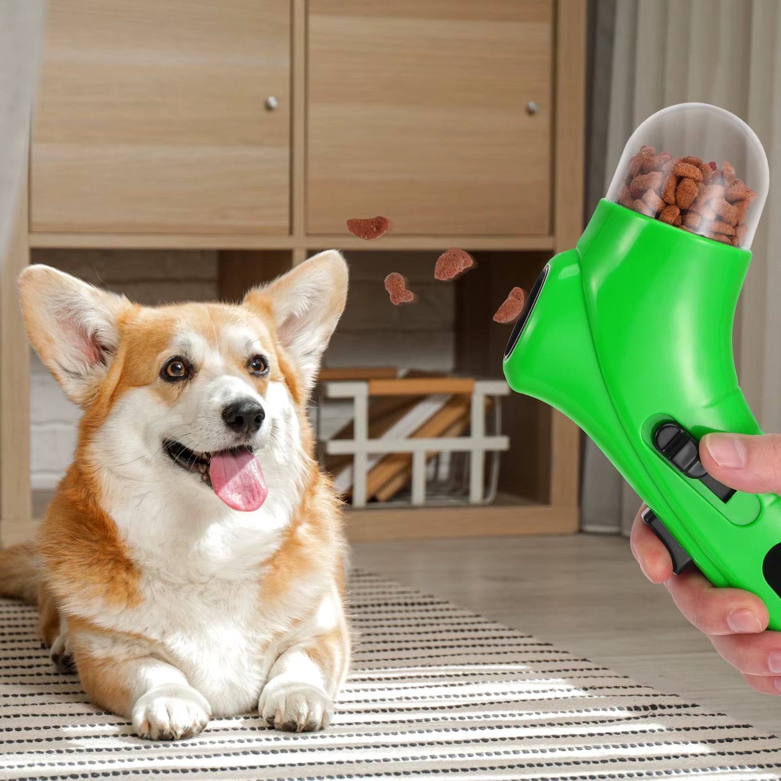 TreatShot - Snack-Katapult für Hunde & Katzen