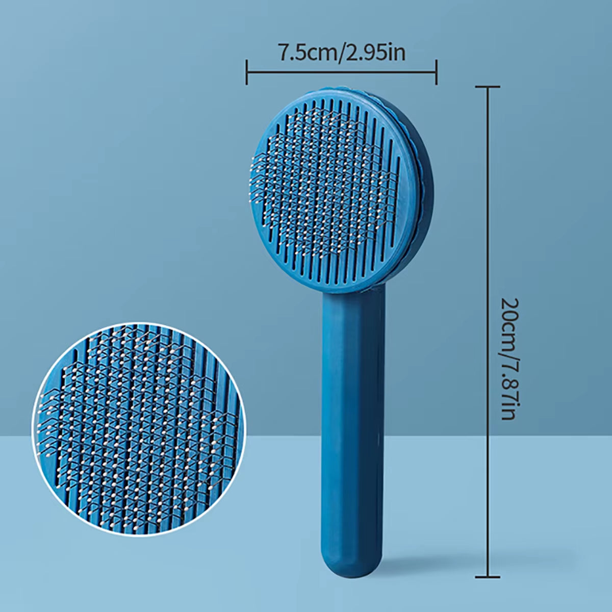 Pet Dog Hair Brush Cat Comb Grooming and Care Cat Brush Stainless Steel Comb for Long Hair Dogs Cleaning Pets Dogs Accessories