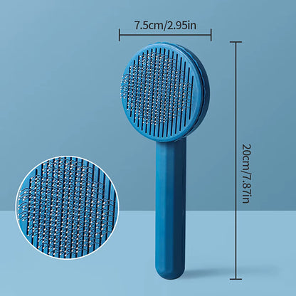 Pet Dog Hair Brush Cat Comb Grooming and Care Cat Brush Stainless Steel Comb for Long Hair Dogs Cleaning Pets Dogs Accessories